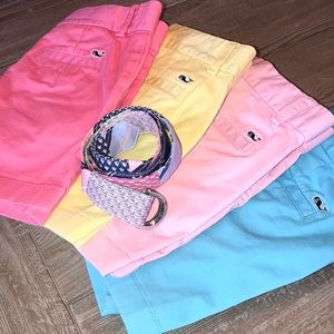 4 pairs of Vineyard Vines Everyday shorts